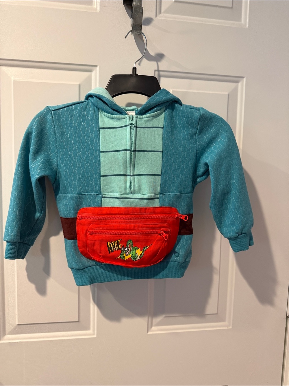 Disney’s Gary De'Snake 1/2 Zip Hoodie for Kids from the Zootopia 2-size 4 - Picture 2 of 5